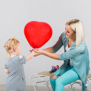 Premium Heart Shaped Balloon (1 Pc) thumbnail 4