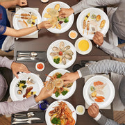 Vegnar Disposable Round Food Serving Plate (10 Pc) thumbnail 5