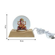 Premium 3d Lord Ganesha Acrylic Led Night Lamp (1 Pc) thumbnail 4