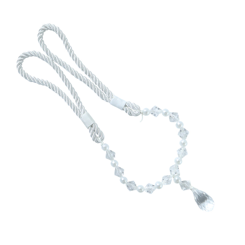 Luxury Crystal Beaded Curtain Tieback (1 Pc)