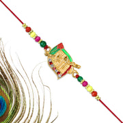 Shree Symbol Rakhi With Shield Design thumbnail 2