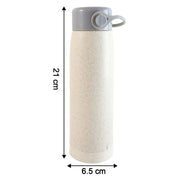 6951 High Portable Water Bottle Creative Wheat Fragrance Glass Bottle Water With Mobile Phone Holder Wide Mouth Glass Water 380ml (Moq - 80 Pc) thumbnail 5