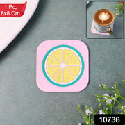 Premium Silicone Drink Coaster (1 Pc 88 Cm  Mix Design) thumbnail 7