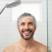 Disposable Mens Hair Protection Shower Cap  Head Cover (5 Pc) thumbnail 5