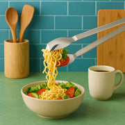 Stainless Steel Multipurpose Serving Tong  2-in-1 Pasta  Salad Tong (1 Pc) thumbnail 3