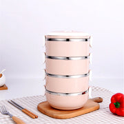 2871 Multi Layer Stainless Steel Hot Lunch Box (4 Layer) thumbnail 2