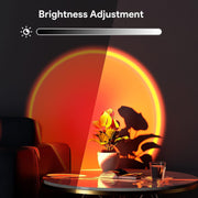 6423 4 Colors Sunset Lamp Sunset Projection Lamp Led Night Lights thumbnail 6