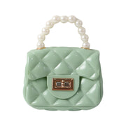 Elegant Quilted Mini Handheld  Sling Fashion Handbag (1 Pc) thumbnail 5