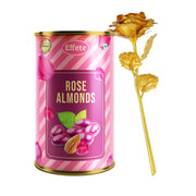 Golden Rose With Almonds Chocolate Gift Set (1 Set) thumbnail 3