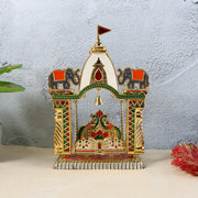 Traditional Decorative Pooja Jhula Mandir (1 Pc) thumbnail 3