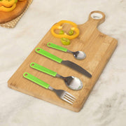 Stainless Steel Cutlery Set With Stand - (24 Pc) thumbnail 4