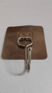 Large Stainless Steel Self Adhesive Wall Hooks (1 Pc) thumbnail 5