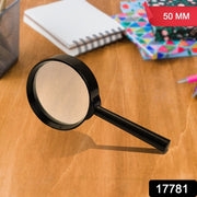 17781 Magnifying Glass Lens - Reading Aid Made Of Glass - Real Glass Magnifying Glass That Can Be Used On Both Sides - Glass Breakage-proof Magnifying Glass Protect Eyes 50 Mm thumbnail 7