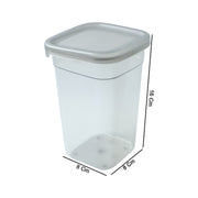 Plastic Multipurpose Kitchen Storage  Fridge Container (1200 Ml 6 Pc) thumbnail 4