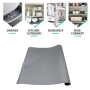 5861 Multipurpose Anti-slip Bathroom Kitchen Cabinet Drawer Shelf Mat Liner Sheets Roll Fridge Mat Table Mat Anti-slip Super Strong Placement Mat For Fridge Bathroom Kitchen Drawer Shelf Liner (45cmx1.25m) thumbnail 4