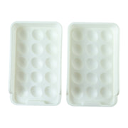 Plastic Egg Storage Tray Holder Set (2 Pc Set) thumbnail 3