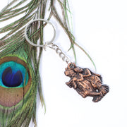 Radha Krishna Metal Keychain Set (2 Pc Mix Design) thumbnail 5