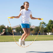 Yellow  White Beaded Skipping Jump Rope (1 Set) thumbnail 4