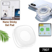Multi Purpose Square Super Gel Pads For Holding Mobile  Spiral Cable Protector (1 Pc) thumbnail 7