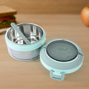 Ganesh Tiara 400ml Stainless Steel Insulated Lunch Box With Leakproof Lid  Folding Spoon thumbnail 4