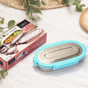 8141 Ganesh Stainless Steel Lunch Box  Small Container ( Set Of 2 Pcs ) thumbnail 5