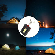 Led Keychain Cob Light With Hook  Loop Sticker. 3 Light Modes (1 Pc  Battery Not Included) thumbnail 1