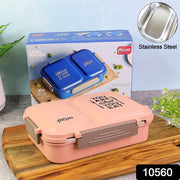 Supermom 2 Partition Stainless Steel Lunch Box thumbnail 7