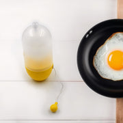 7156a Manual Egg Puller Scrambler Household White Egg Yolk Mixer Kitchen Tool Mix Manual Scrambler Convenient Without Breaking Eggs. thumbnail 3