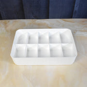 Multi-function Desktop Drawer Storage Box 10 Grid Underwear Socks Box (2 Pc Set) thumbnail 5