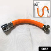 9087 Flexible Water Tap Extender Universal Foaming Extension Tube With Connector 360 Free Bending Faucet Extender Adjustable Sink Drain Extension (18cm) thumbnail 5