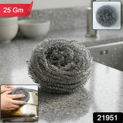 Stainless Steel Scrubber For Kitchen (1 Pc 25 Gm) thumbnail 7