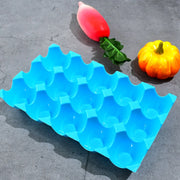 2116 15 Cavity Plastic Egg Tray Egg Trays For Storage With 15 Eggs Holder (4 Pc Set) thumbnail 1