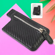 Black Adhesive Card Phone Holder Card Wallet Phone Attachment (1 Pc) thumbnail 2