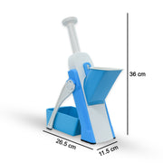 2803 Multi Functional Time Saving Adjustable Hand Press Vegetables Chopper thumbnail 3