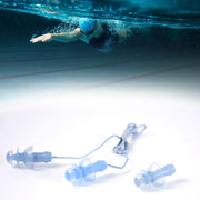 Soft Silicone Ear Plugs Hearing Protection (2 Pc Set) thumbnail 3