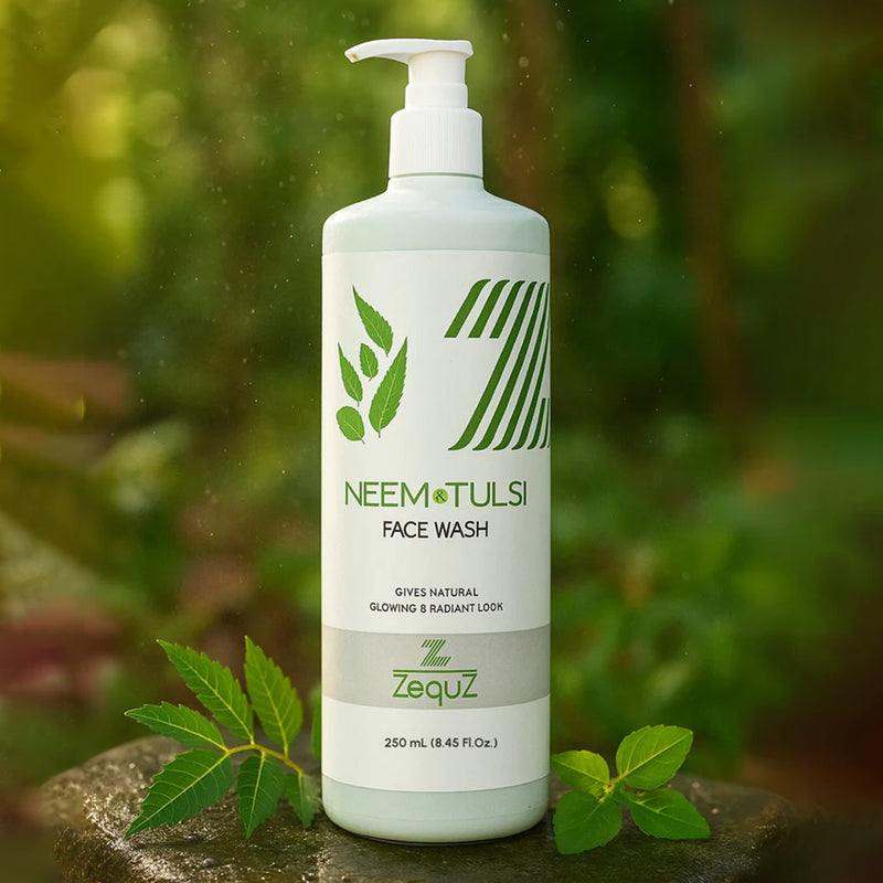 Zequz Neem  Tulsi Face Wash - (1 Pc  250 Ml)