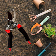 9082 21cm Red Garden Shears Sharp Cutter Pruners Scissor Pruner. thumbnail 5