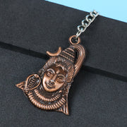 Lord Shiva Face Antique Finish Keychain (1 Pc) thumbnail 4