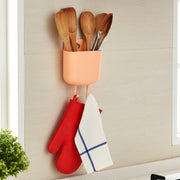 Multi-purpose Plastic Wall Mounted Mobile Charging Holder (1 Pc) thumbnail 5