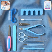11 In 1 Manicure Pedicure Nail Care Kit Set thumbnail 1