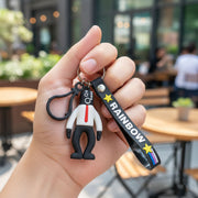 Stylish Cartoon Man Figure Keychain (1 Pc) thumbnail 2