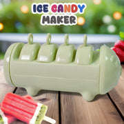 Plastic Ice Candy Maker 4 Compartment  Grid Kulfi Candy (1 Pc) thumbnail 5