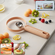 2 In 1 Fruit Scooper And Cutter Tool (1 Pc) thumbnail 1