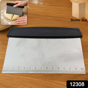 Premium Stainless Steel Dough Scraper (1 Pc) thumbnail 6