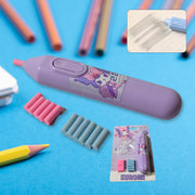 4189 Electric Eraser Kit Automatic Pencil Eraser Battery Operated With 10 Eraser Refills Suitable For Use With Graphite Pencils Drawing Painting Sketching Drafting Supplies Stationery Child Gifts (Battery Not Included) thumbnail 2