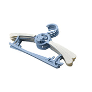 7874 Large Dress Hanger Plastic Adjustable Child Plastic Hangers Space Saving Lightweight Hangers For Clothes Coat Shirt Closet Cloth Hangers Ideal (5pc) thumbnail 3