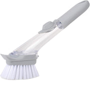 1271 Automatic Liquid Dispenser Dish Clean Brush Scrubber thumbnail 1
