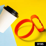 8195 Plastic Cup  Tumbler Handle Anti Slip Travel Mug Grip  Cupholder  Cup  Tumbler Accessories  Lightweight Tumbler Holder  Cup Handle (1 Pc) thumbnail 6