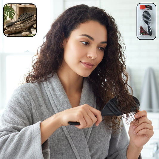 Plastic Soft Wide Tooth Detangling Hair Comb (1 Pc)