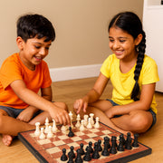 Premium Portable Chess Set Plastic Chess Pieces (1 Set) thumbnail 5